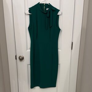 Calvin Klein Green Midi Dress